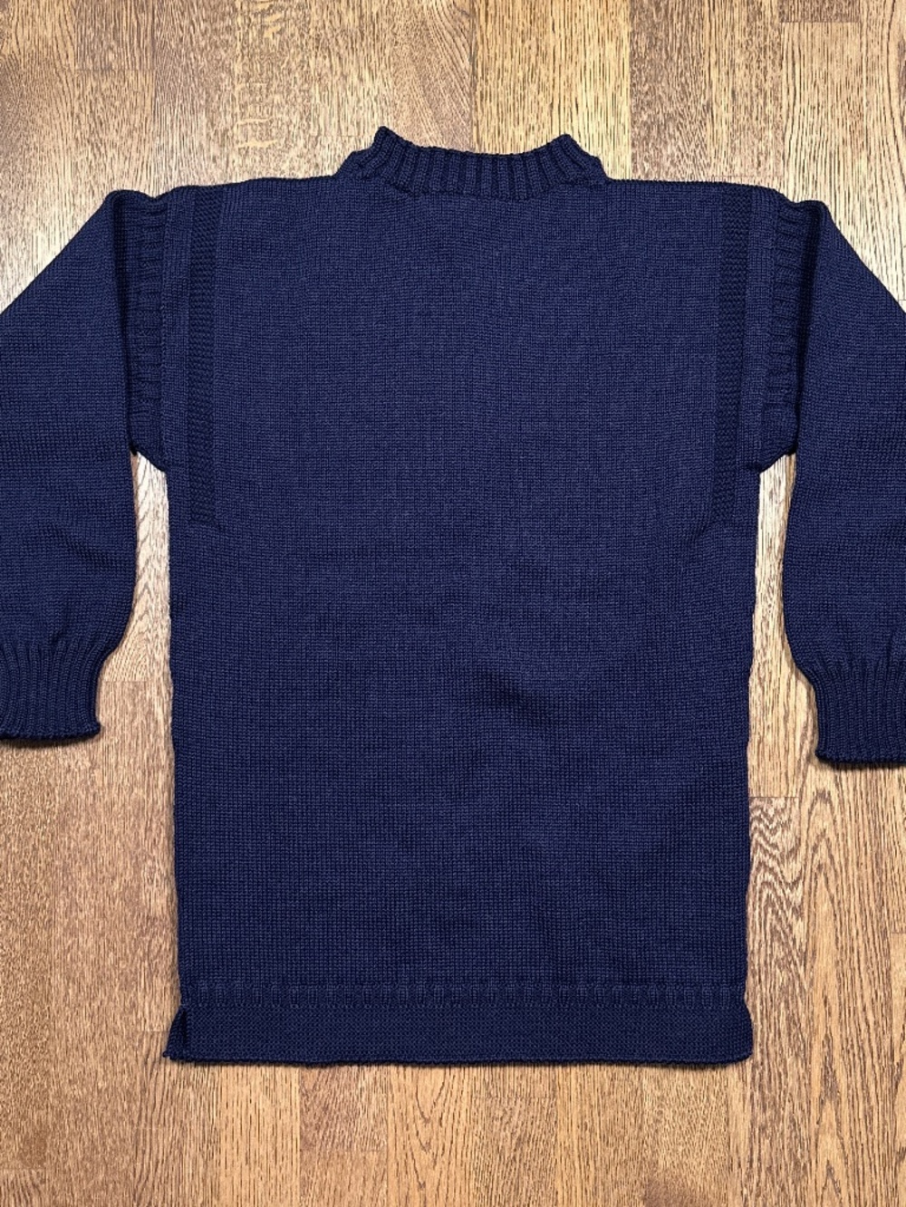 Guernsey Woollens Wool Traditional Jumper Knit Heavyweight Sweater Unisex 36